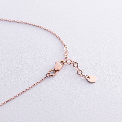 Кольє "Моя Україна" у червоному золоті (можливе гравіювання) кол02221 №6