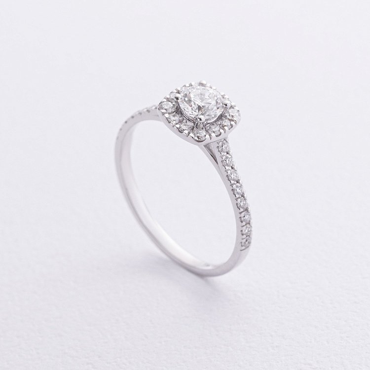 Помолвочное золотое кольцо с бриллиантами 241831121 от ювелирного магазина Оникс