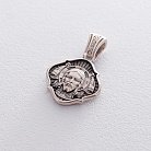 Серебряная ладанка Спас Нерукотворный 132915 от ювелирного магазина Оникс