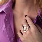 Серебряное кольцо "Аврора" 3947 от ювелирного магазина Оникс - 3