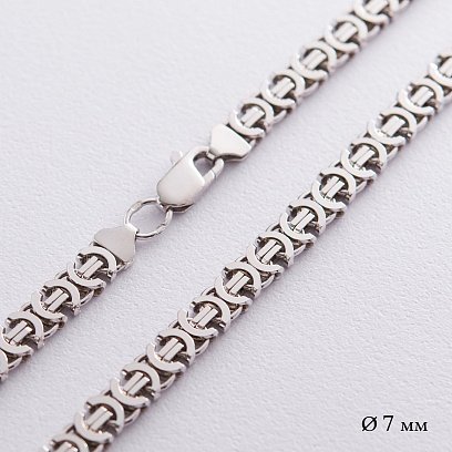 ﻿Срібний ланцюжок (плетіння Євро) р0116912