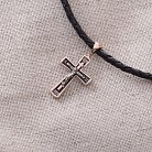 Православний хрест (чорніння) п01613 от ювелирного магазина Оникс - 6