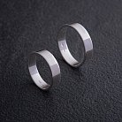 Серебряное кольцо (возможна гравировка) 112139обр от ювелирного магазина Оникс - 3