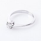 Золотое помолвочное кольцо с бриллиантом р0590б от ювелирного магазина Оникс - 2