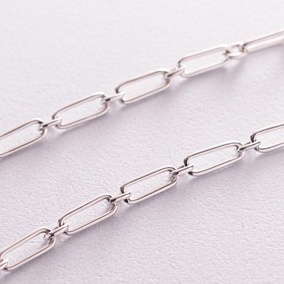 Срібне кольє "Ланцюжок з монетою" (можливе гравірування) 181186 №7