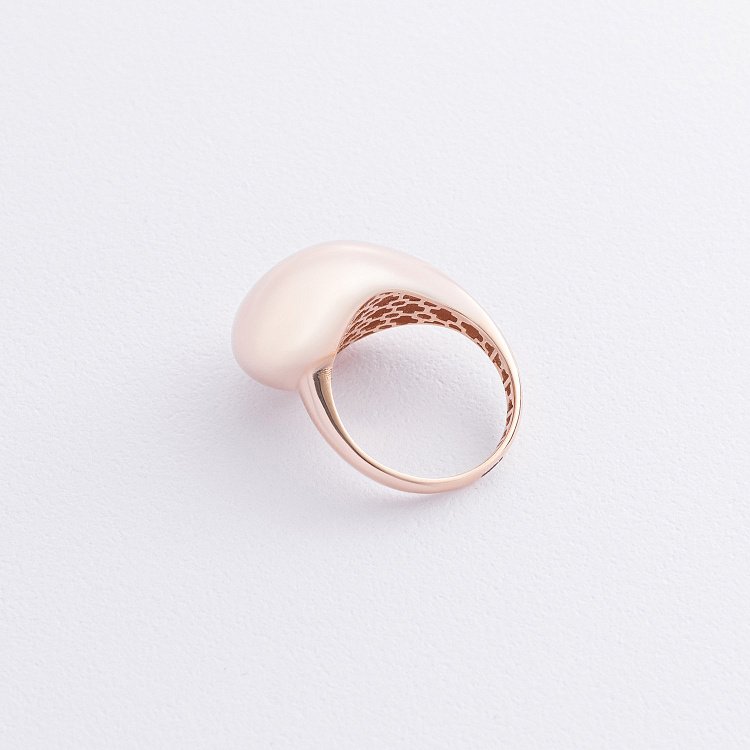 Кольцо "Megan" в красном золоте к08188 от ювелирного магазина Оникс - 2