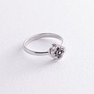 Золотое кольцо "Клевер" с бриллиантами 233801122 от ювелирного магазина Оникс - 3