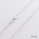 Серебряная цепочка (плетение Веревка) б011553 от ювелирного магазина Оникс