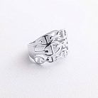 Кольцо "Helen" в белом золоте к08434 от ювелирного магазина Оникс - 1