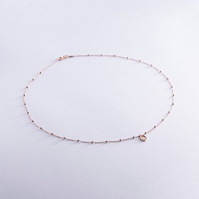 Колье "Розарий" в красном золоте кол02213