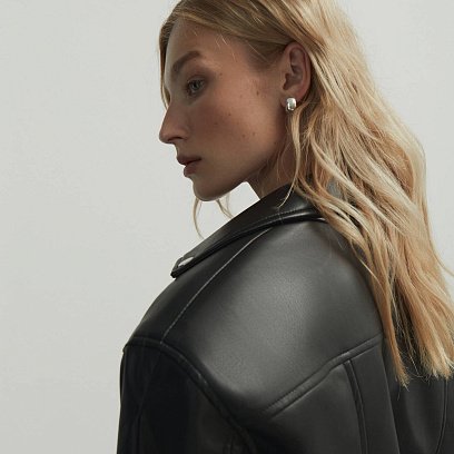 Серебряные серьги "Грация" 122705 №9