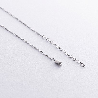 Срібне кольє "Сонячні зайчики" 181046 №6