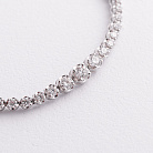 Браслет в белом золоте с бриллиантами бб0054ca от ювелирного магазина Оникс - 1