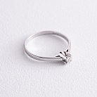 Помолвочное золотое кольцо с бриллиантом 23991121 от ювелирного магазина Оникс - 2