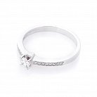 Золотое помолвочное кольцо с бриллиантами S00103R от ювелирного магазина Оникс - 1