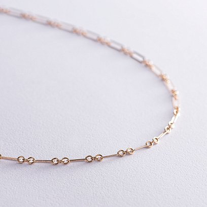 Колье "Ванесса" в желтом золоте кол02208 №7