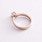 Помолвочное золотое кольцо с бриллиантом 220142421 от ювелирного магазина Оникс - 2