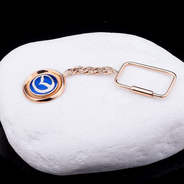 Золотий брелок "Mazda-Мазда" бр00001м від ювелірного магазину Онікс - 1