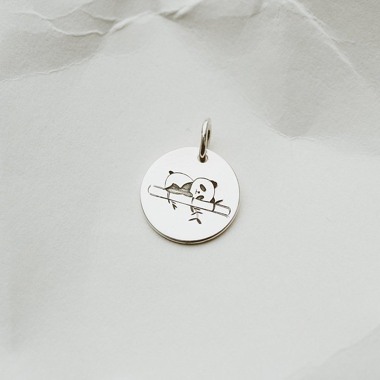 Кулон "Панда" 132724п від ювелірного магазину Онікс - 3