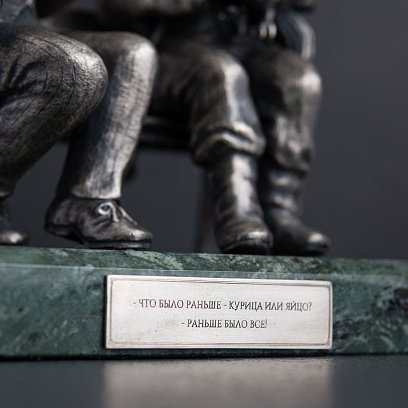 Серебряная фигура ручной работы 23129 №3