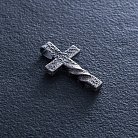 Срібний хрестик із чорнінням 7092 от ювелирного магазина Оникс - 1