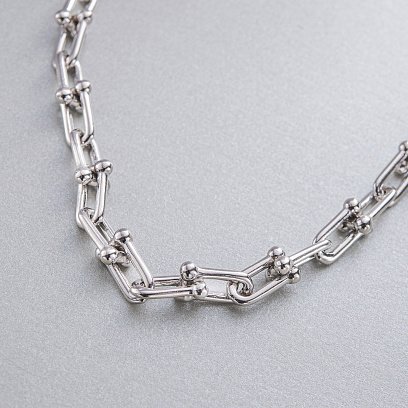 Срібне кольє "Фантазія" 181103 №12