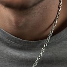 Мужская серебряная цепочка "Бесконечность" 15158 от ювелирного магазина Оникс - 1