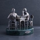 Срібна фігурка ручної роботи "Єврейські шахісти" 23083 от ювелирного магазина Оникс - 4