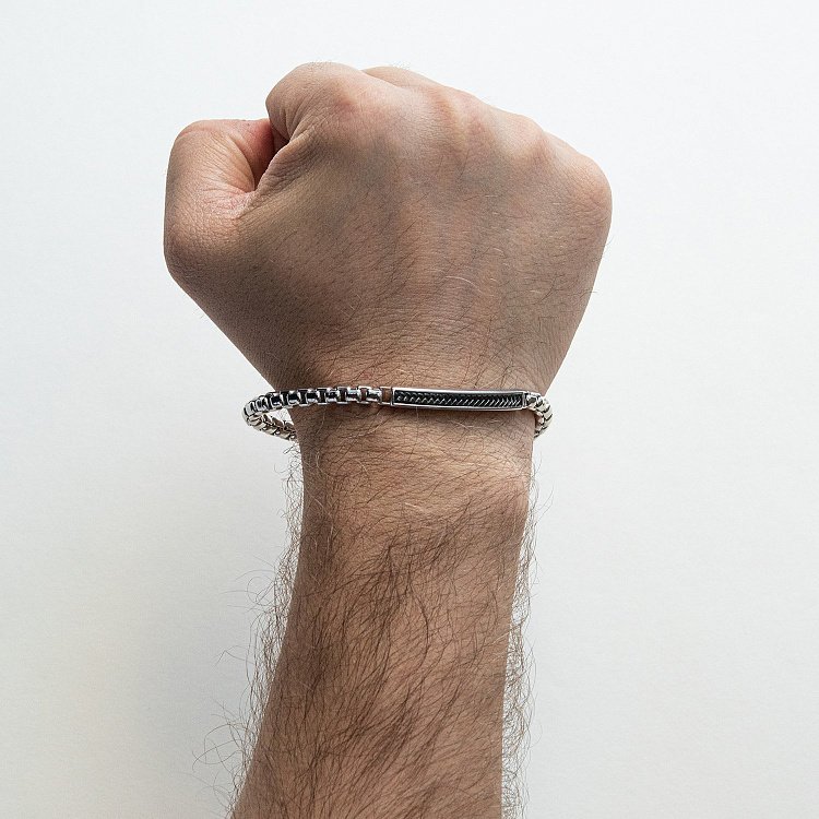 Мужской браслет ZANCAN EXB702-N от ювелирного магазина Оникс - 1