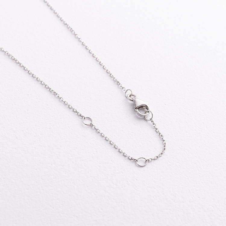 Золотое колье "Сердечко" с бриллиантами колб0179ca от ювелирного магазина Оникс - 2