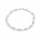 Срібний браслет (фіаніти) 14808 от ювелирного магазина Оникс - 2