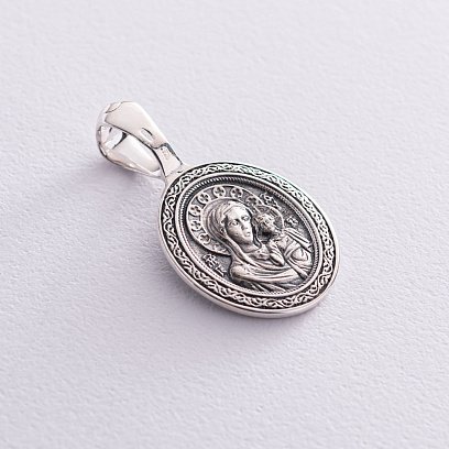 Серебряная ладанка "Святой Николай" 133091 №5