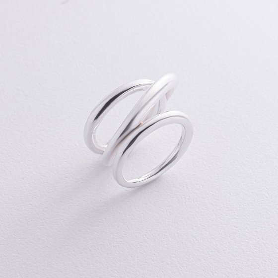 Серебряное кольцо "Jemma" 112781