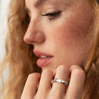 Срібна каблучка "Бетані" 112653 №4