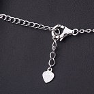 Эксклюзивное серебряное колье с фианитами 18235 от ювелирного магазина Оникс - 3