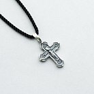 Серебряный православный крест (чернение) 132483 от ювелирного магазина Оникс - 3