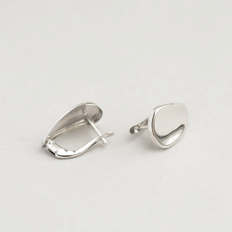 Золоті сережки на англійській застібці с05055 від ювелірного магазину Онікс - 5