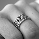 Серебряное кольцо "Кельтский узел" 112708 от ювелирного магазина Оникс - 5