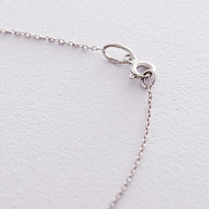 Золоте кольє "Серце" (фіаніт) кол01605 №6