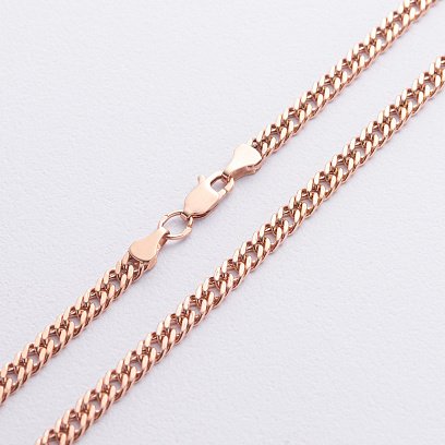 Цепочка золотая панцирное плетение (4 мм) ц00490-4