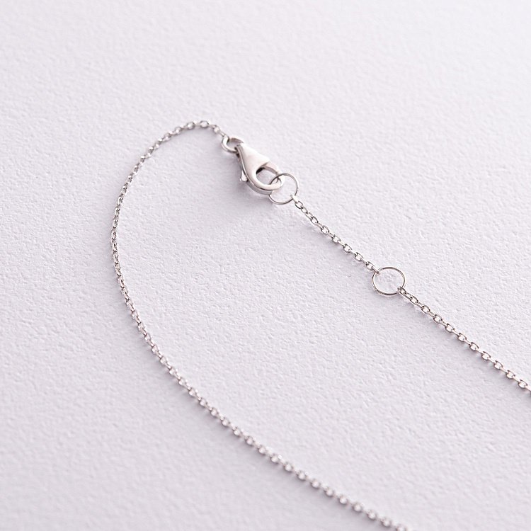 Золотое колье - галстук "Крестик" с бриллиантами колб0066ca от ювелирного магазина Оникс - 5