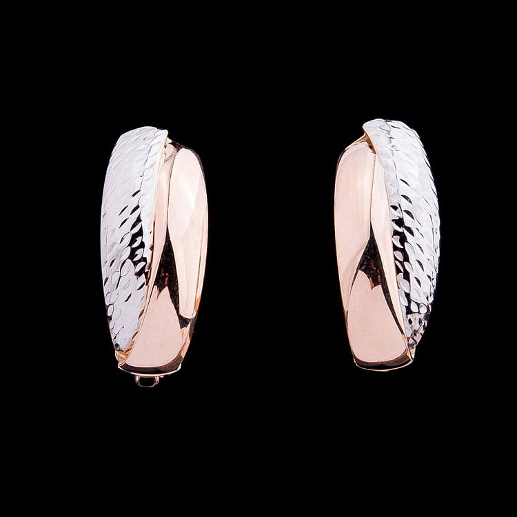 Золотые серьги с03919 от ювелирного магазина Оникс - 2