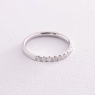 Золотое кольцо с дорожкой камней (бриллианты) кб0455ca от ювелирного магазина Оникс - 2