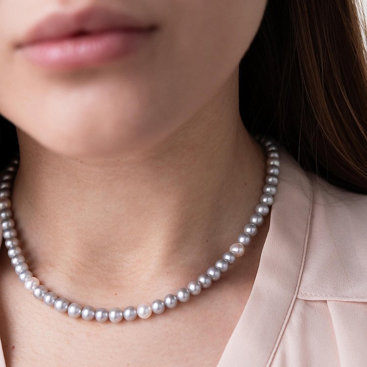 Колье из жемчуга кол00693 от ювелирного магазина Оникс - 1