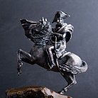 Серебряная фигура ручной работы "Наполеон Бонапарт на коне" 23099 от ювелирного магазина Оникс - 2