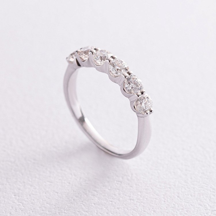 Золота каблучка з діамантами кб0368nl від ювелірного магазину Онікс