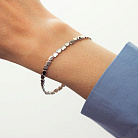 Браслет "Сердечки" у білому золоті б05784 от ювелирного магазина Оникс - 3