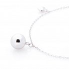 Срібний браслет "Сердечка" 141263 от ювелирного магазина Оникс - 1