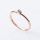 Золотое помолвочное кольцо с бриллиантами р0693к от ювелирного магазина Оникс - 1