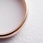 Золотое обручальное кольцо (глянец) 3 мм обр00400 от ювелирного магазина Оникс - 1